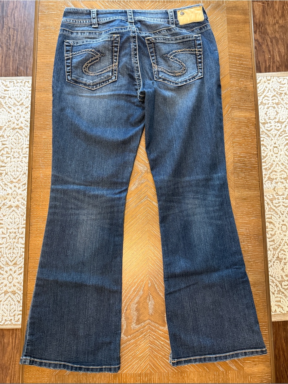 Silver Jeans Blue Flared Bootcut Jeans